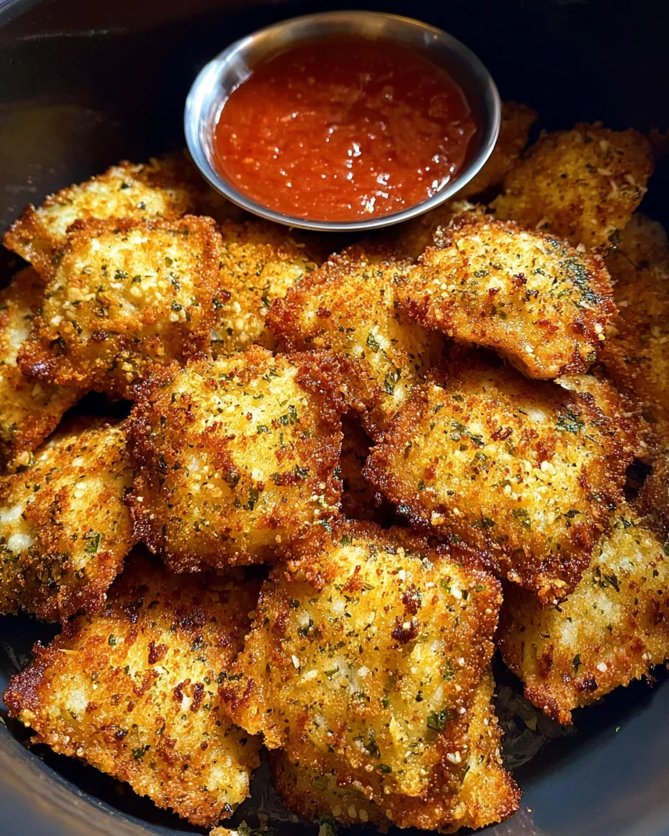 Air Fryer Ravioli
