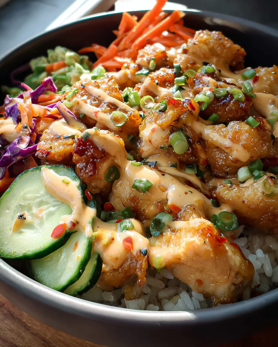Bang Bang Chicken Bowl