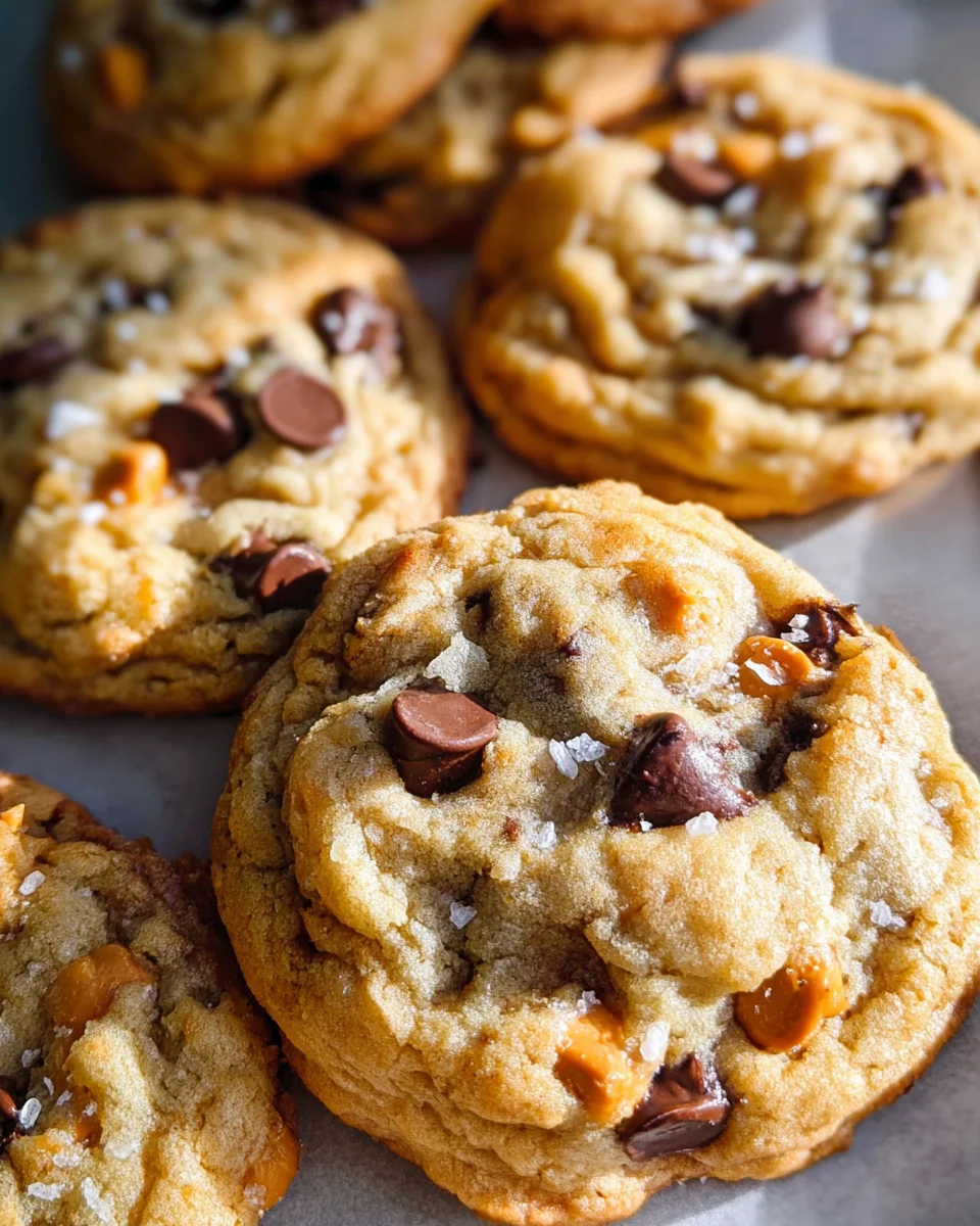 Best Ever Butterscotch Chocolate Chip Cookies (with Sea Salt)