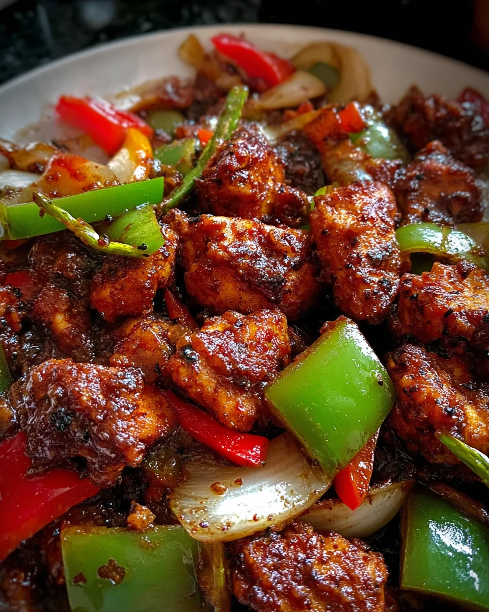 Black Pepper Chicken