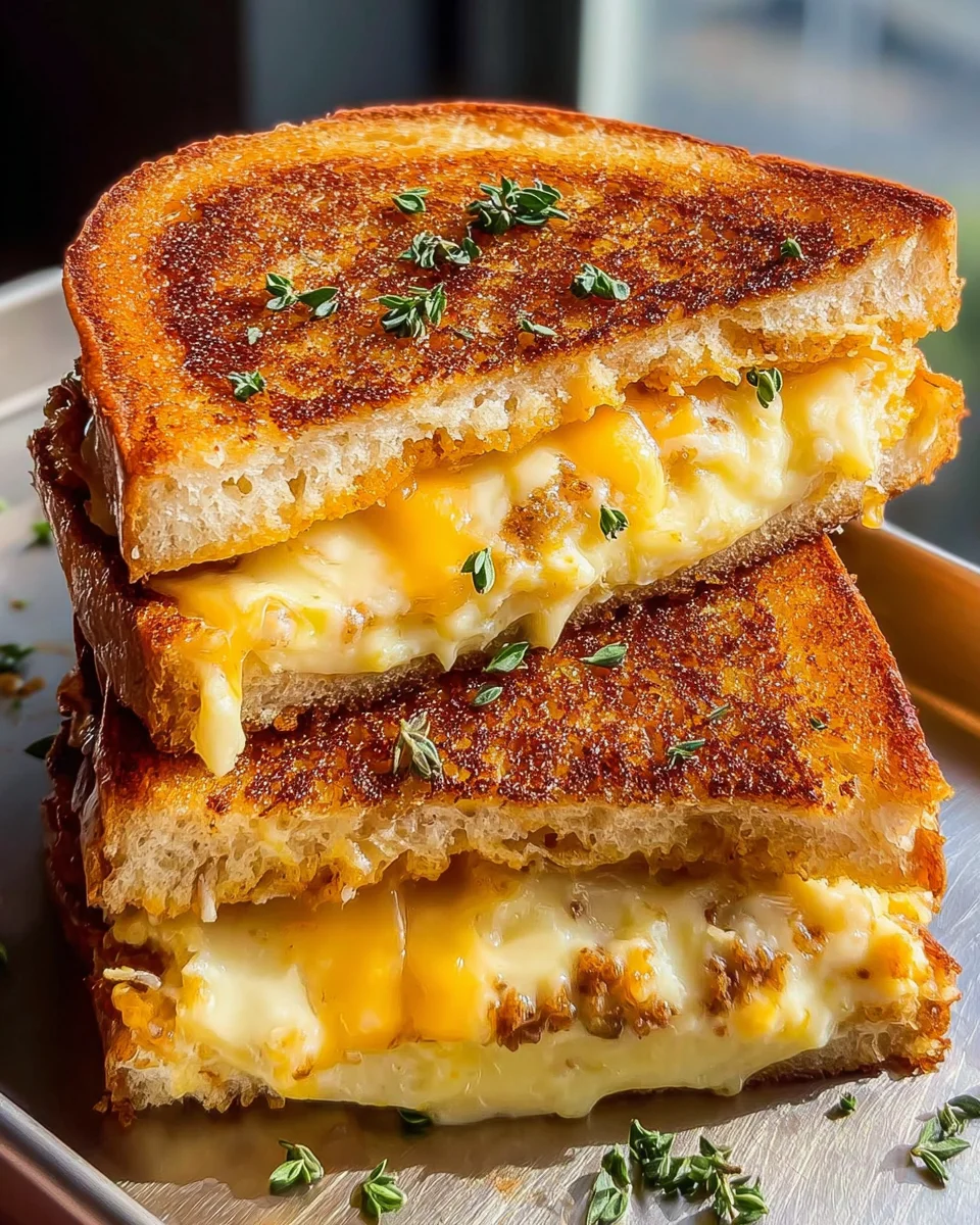 Breakfast Grilled Cheese