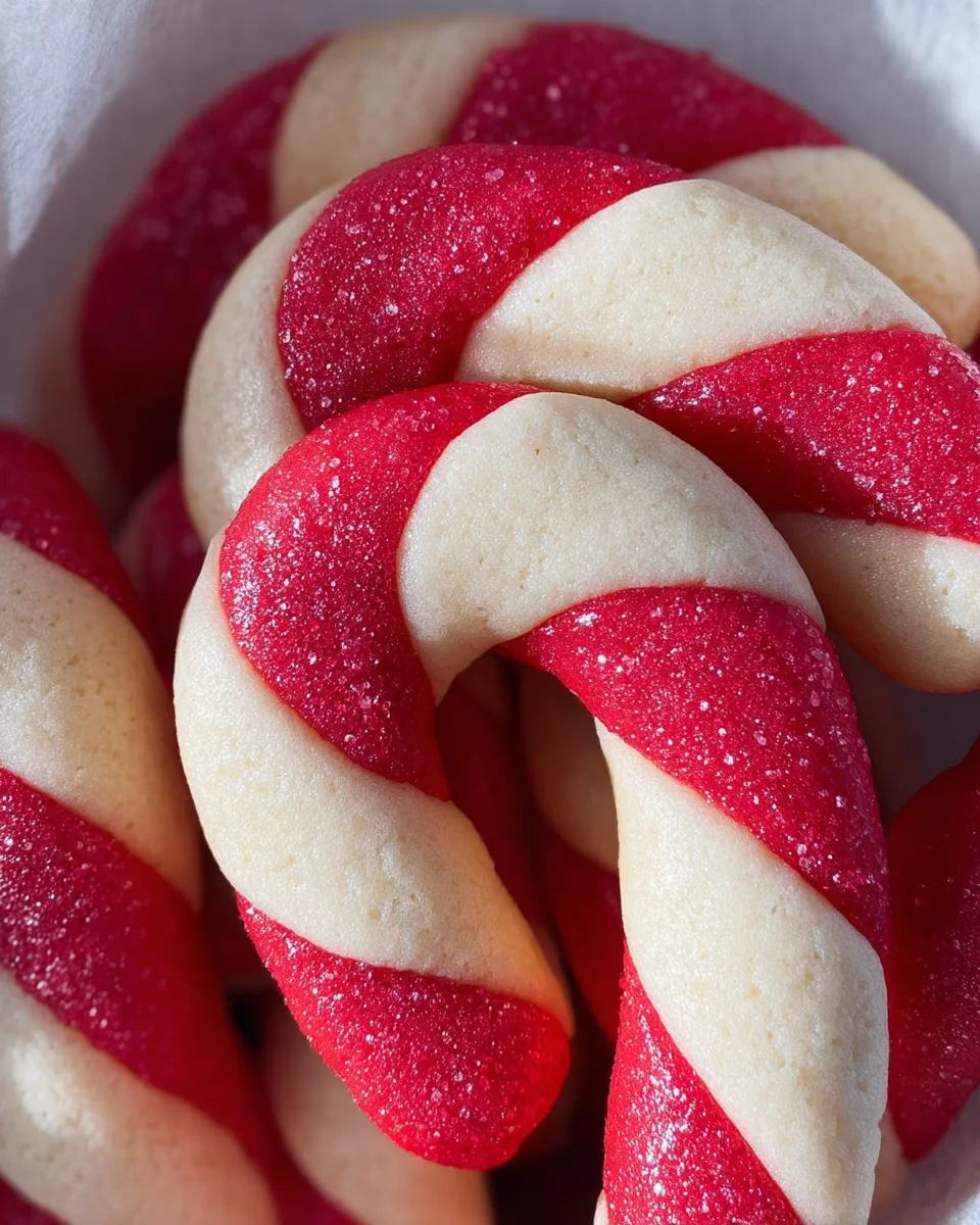 Candy Cane Cookies Recipe