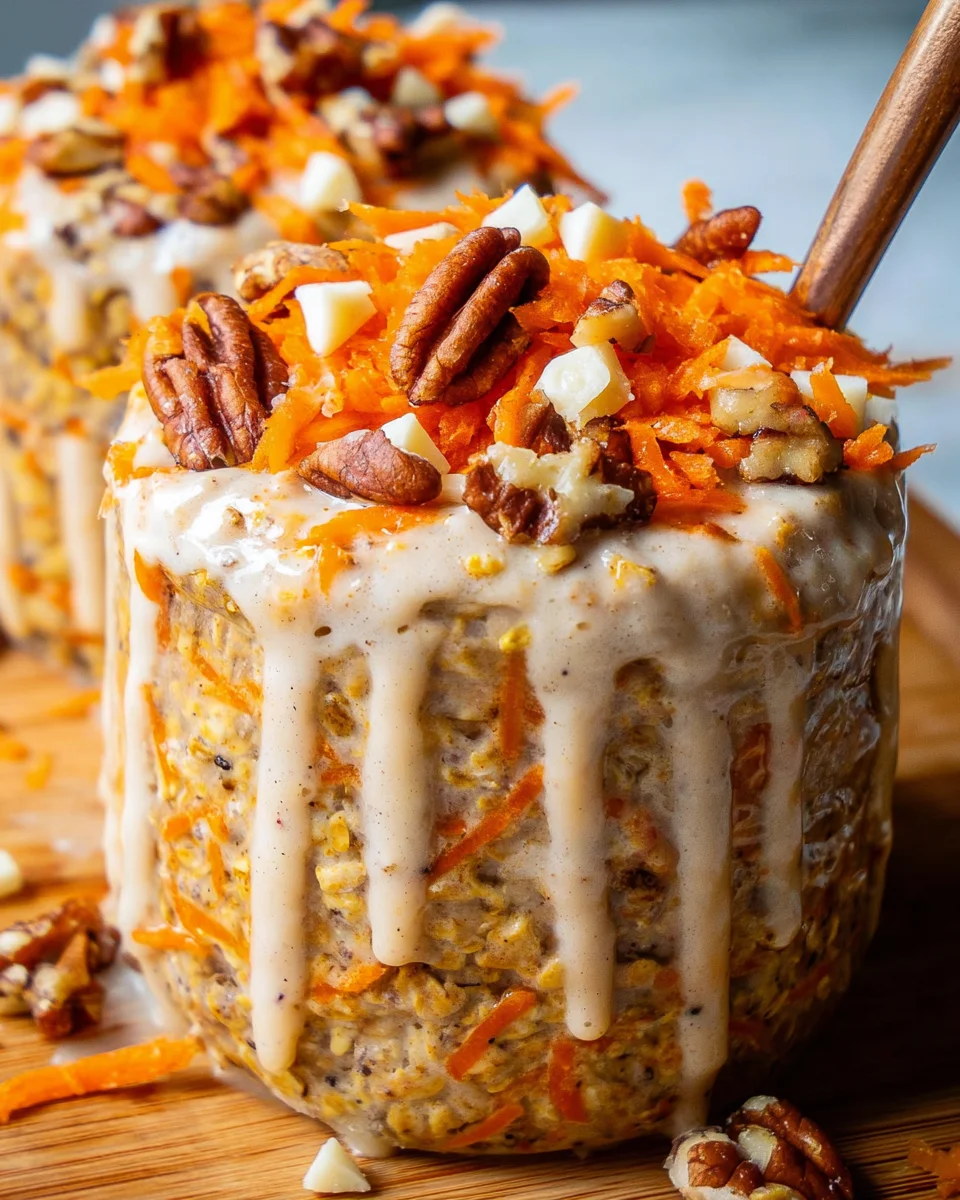 Carrot Cake Overnight Oats 21 Carrot