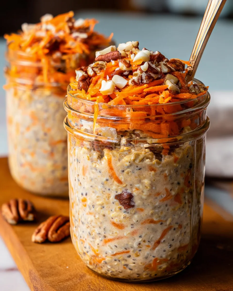 Carrot Cake Overnight Oats 22 Carrot