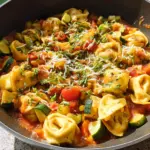 Cheese Tortellini with Summer Veggies 21 Cheese Tortellini with Summer Veggies