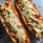 Cheesy Chicken Garlic Bread Sandwich 18 Cheesy Chicken Garlic Bread Sandwich