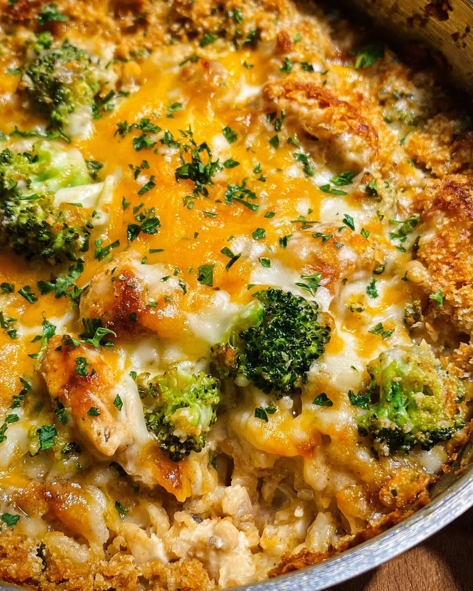 Chicken Broccoli Rice Casserole