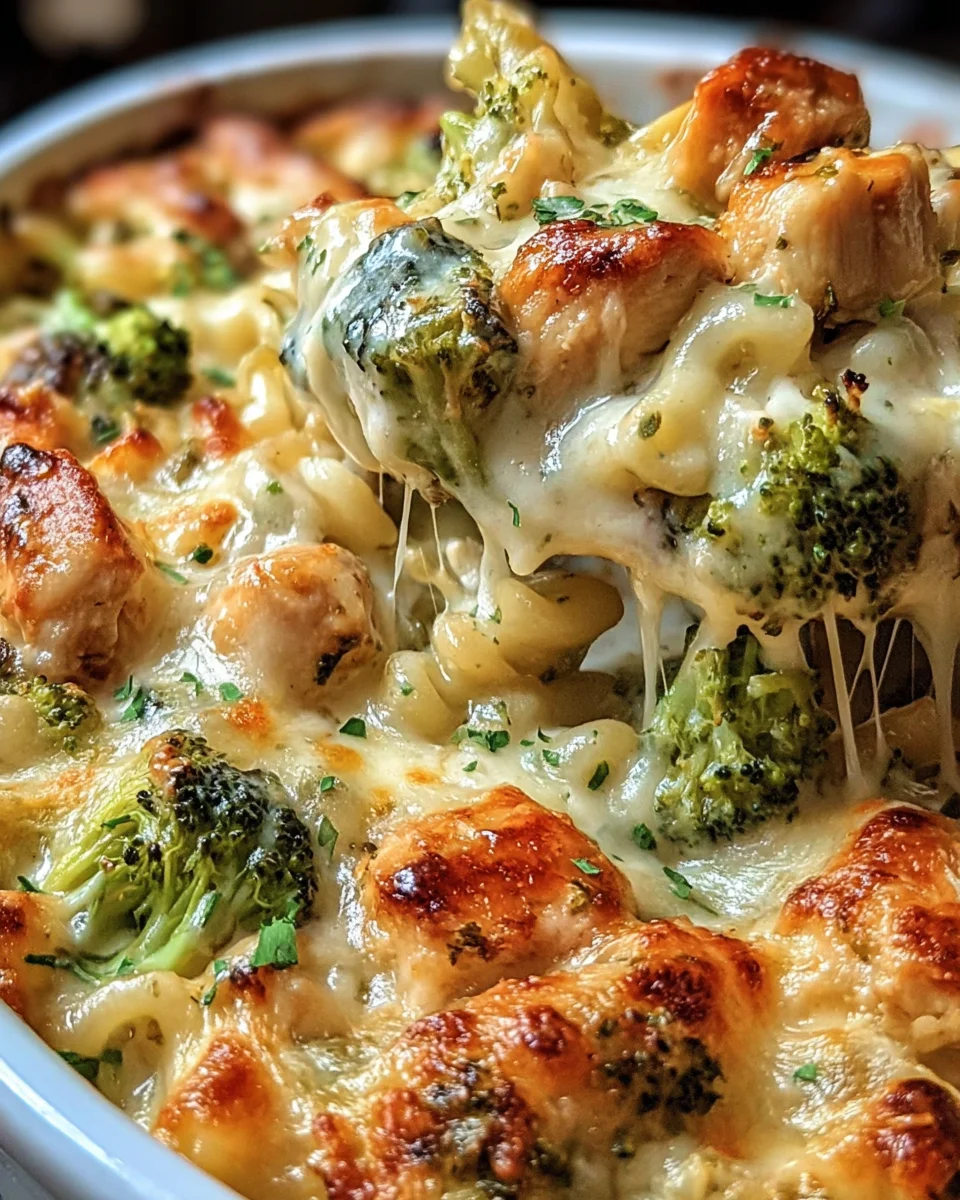 Chicken and Broccoli Alfredo Bake 21 Chicken
