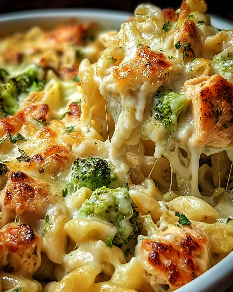 Chicken and Broccoli Alfredo Bake 22 Chicken