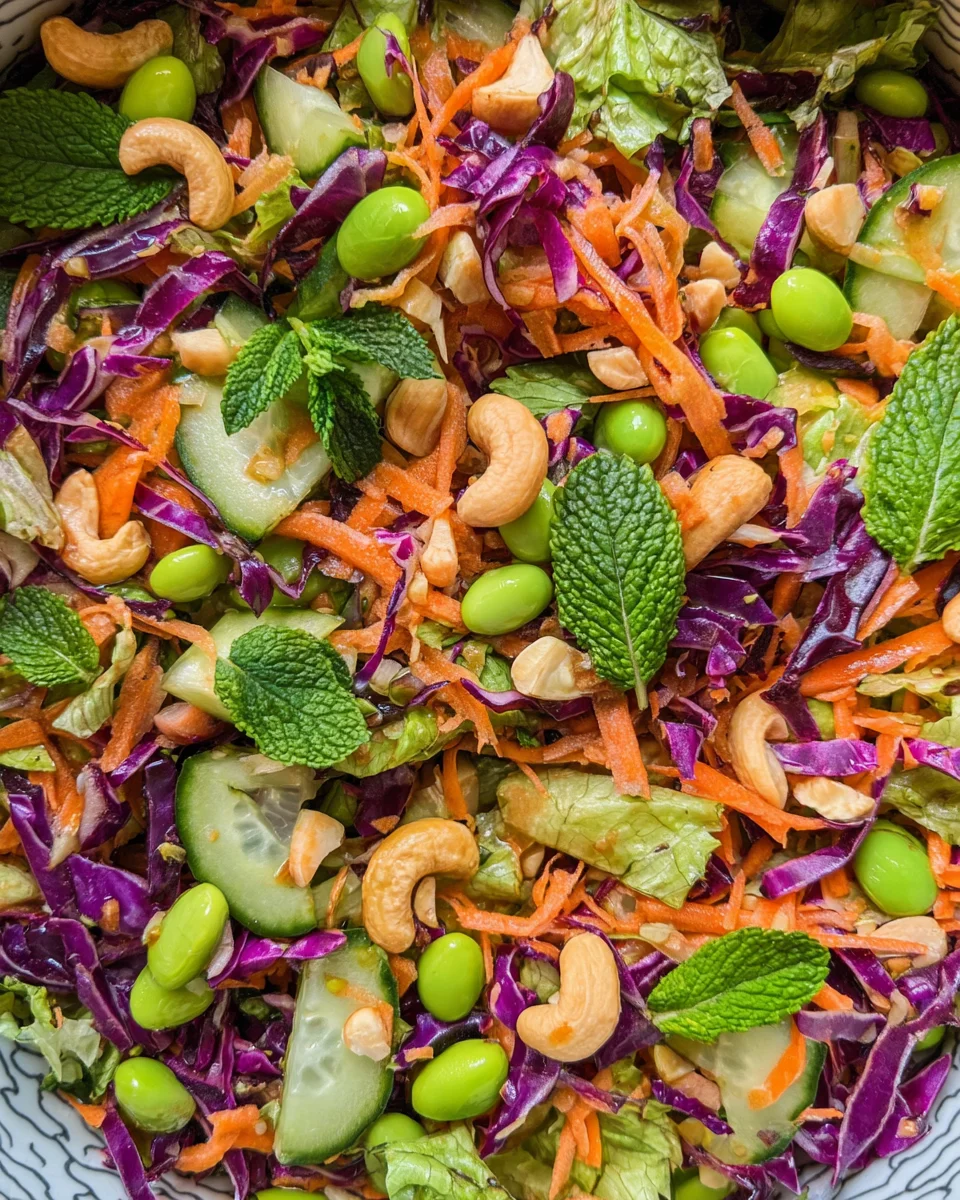 Chopped Asian Salad (Miso Dressing) 26 Chopped