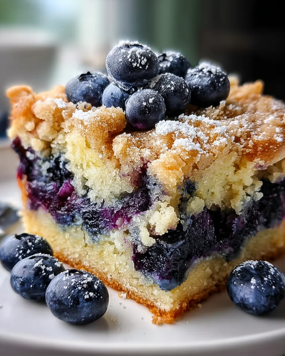 Classic Blueberry Buckle
