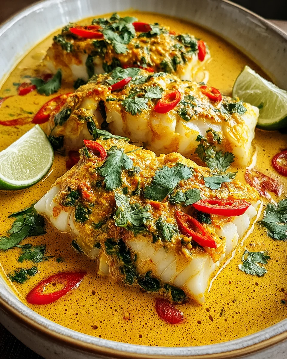 Coconut Curry Baked Cod 16 Coconut