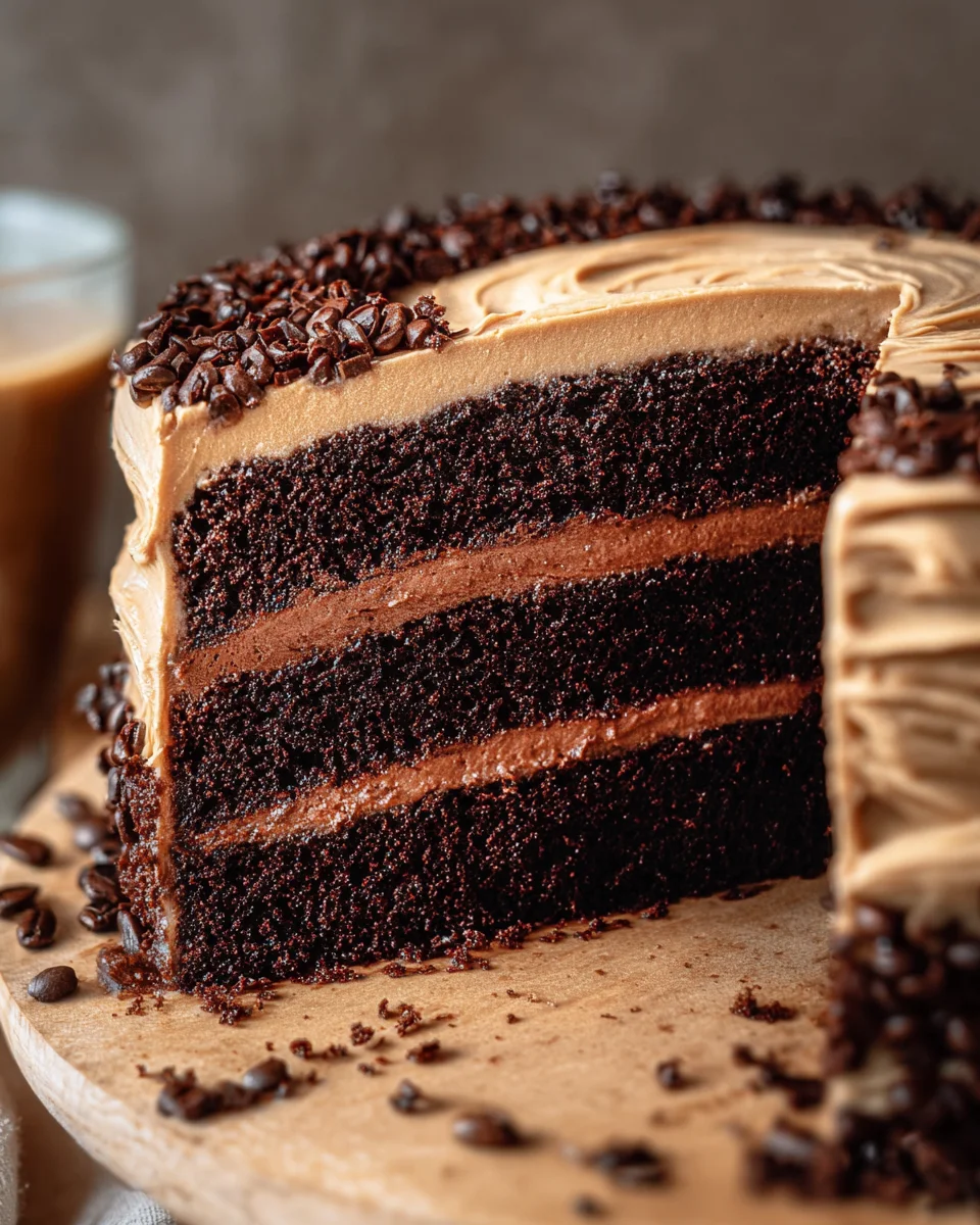 Coffee Chocolate Cake 19 Coffee