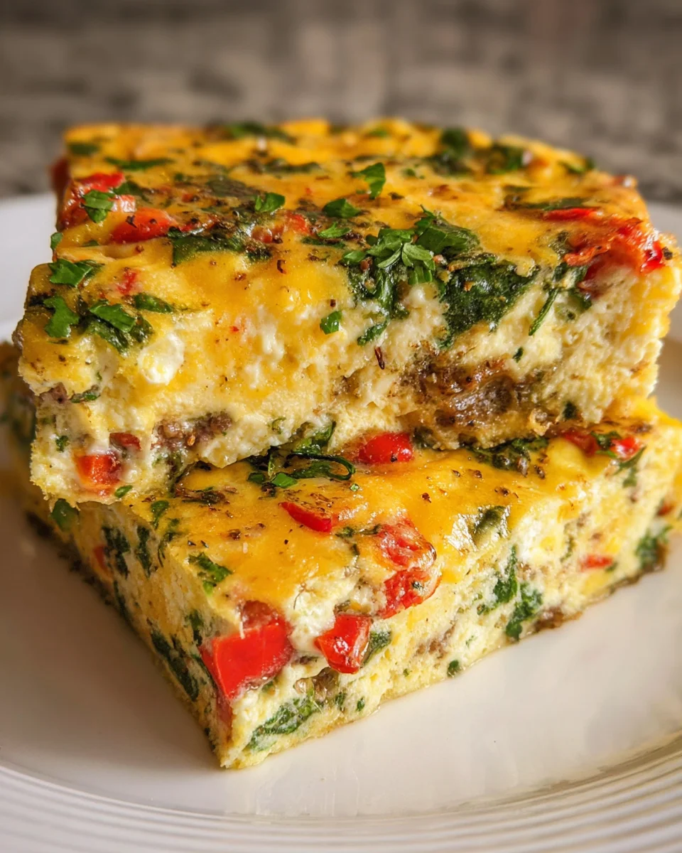 Cottage Cheese Egg Bake