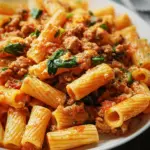 Creamy Sausage Rigatoni 24 Creamy Sausage Rigatoni