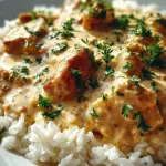 Creamy Smothered Chicken and Rice 27 Creamy Smothered Chicken and Rice