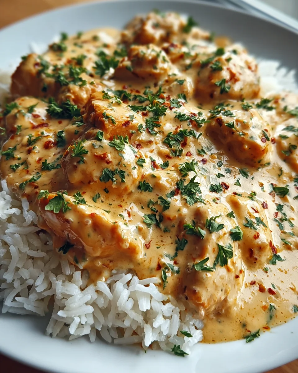 Creamy Smothered Chicken and Rice 26 Creamy