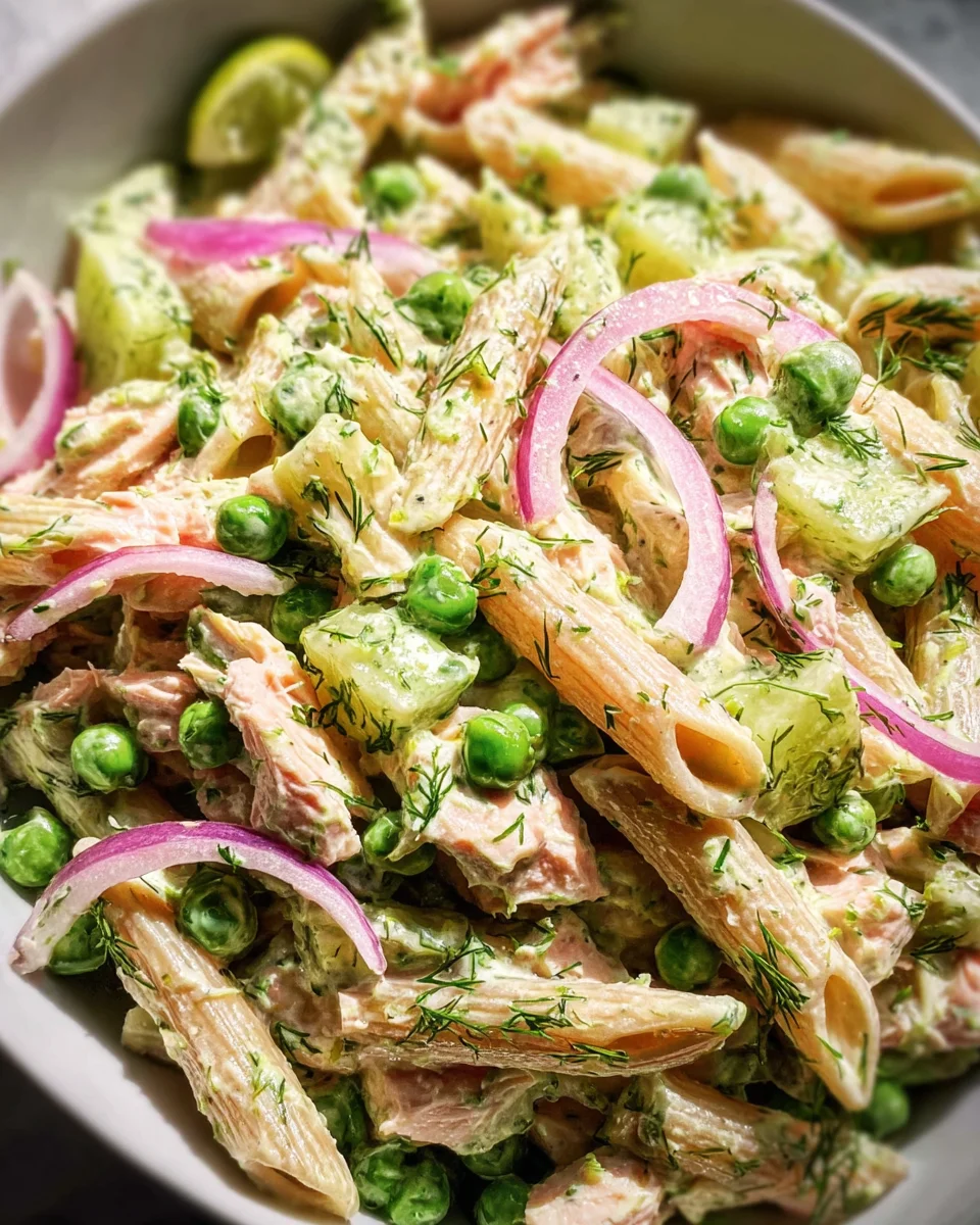 Creamy and Healthy Tuna Pasta Salad