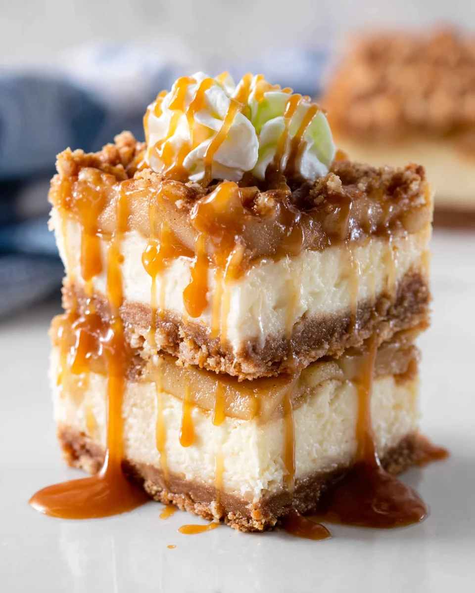Easy Caramel Apple Cheesecake Bars 30 Easy