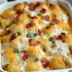 Easy Chicken Bacon Ranch Tater Tot Casserole 20 Easy Chicken Bacon Ranch Tater Tot Casserole