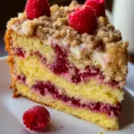 Easy Lemon Raspberry Cake with Crumb Topping 26 Easy Lemon Raspberry Cake with Crumb Topping