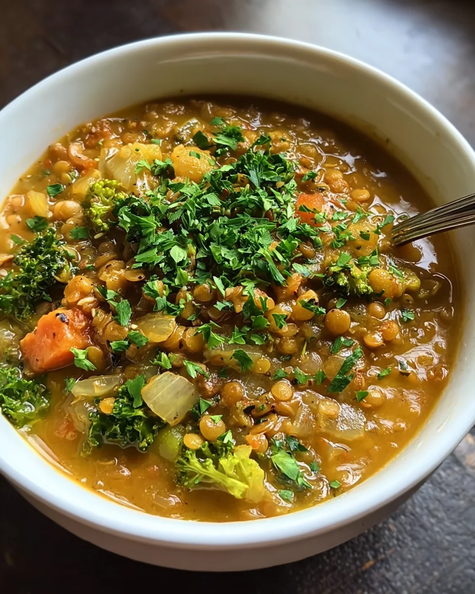 Easy Lentil Vegetable Soup