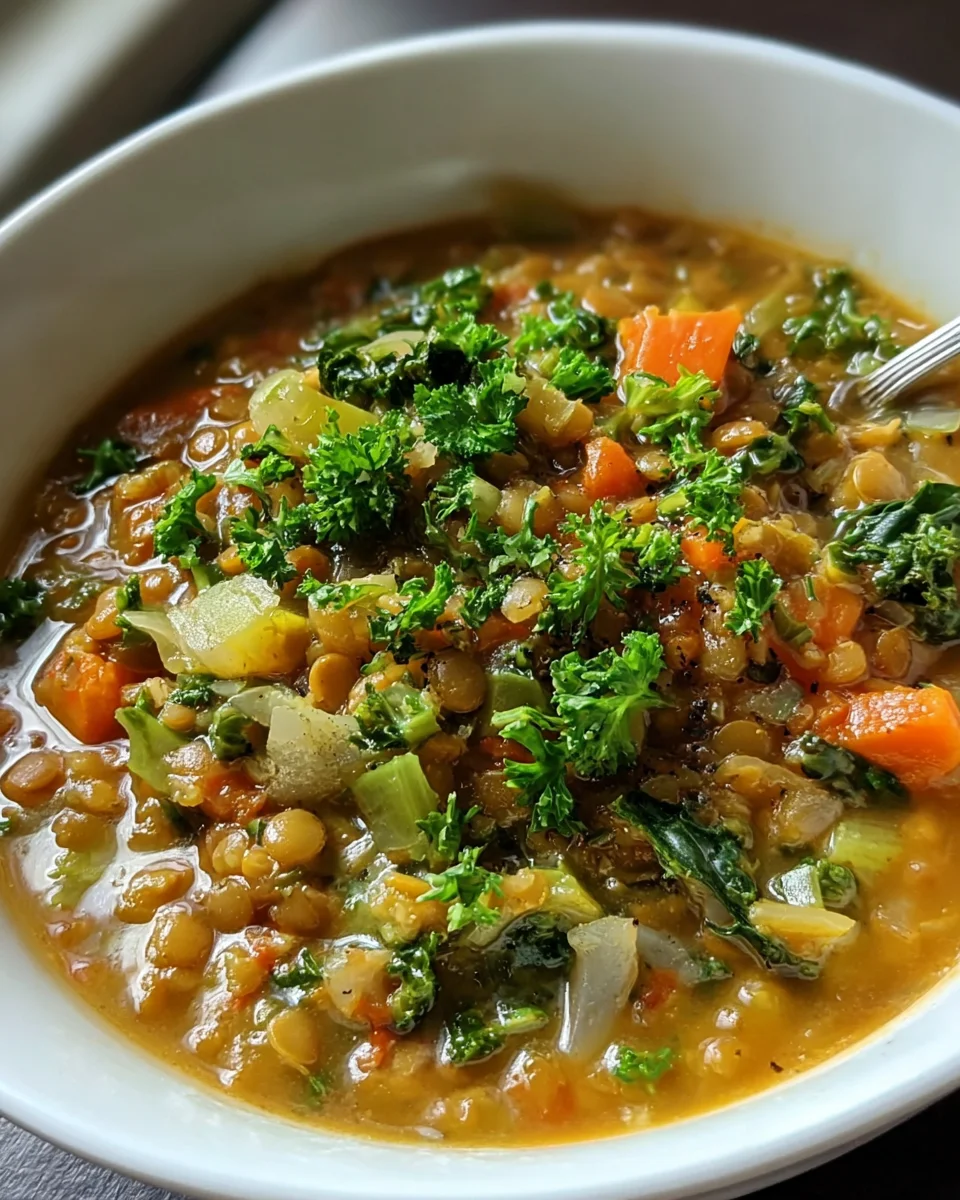 Easy Lentil Vegetable Soup 27 Easy