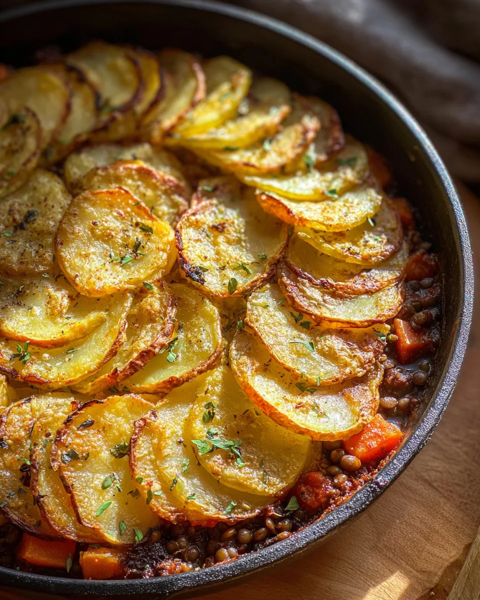 Easy Vegan Hotpot with Lentils