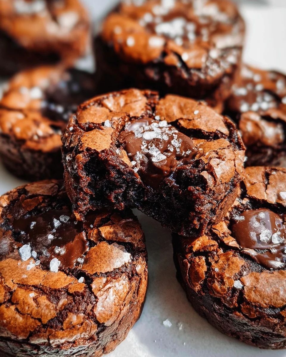 Fudgy Chewy Browkies (Brookies) 20 Fudgy