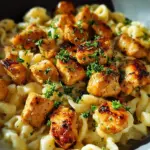 Garlic Butter Chicken Bites with Savory Creamy Parmesan Pasta 18 Garlic Butter Chicken Bites with Savory Creamy Parmesan Pasta
