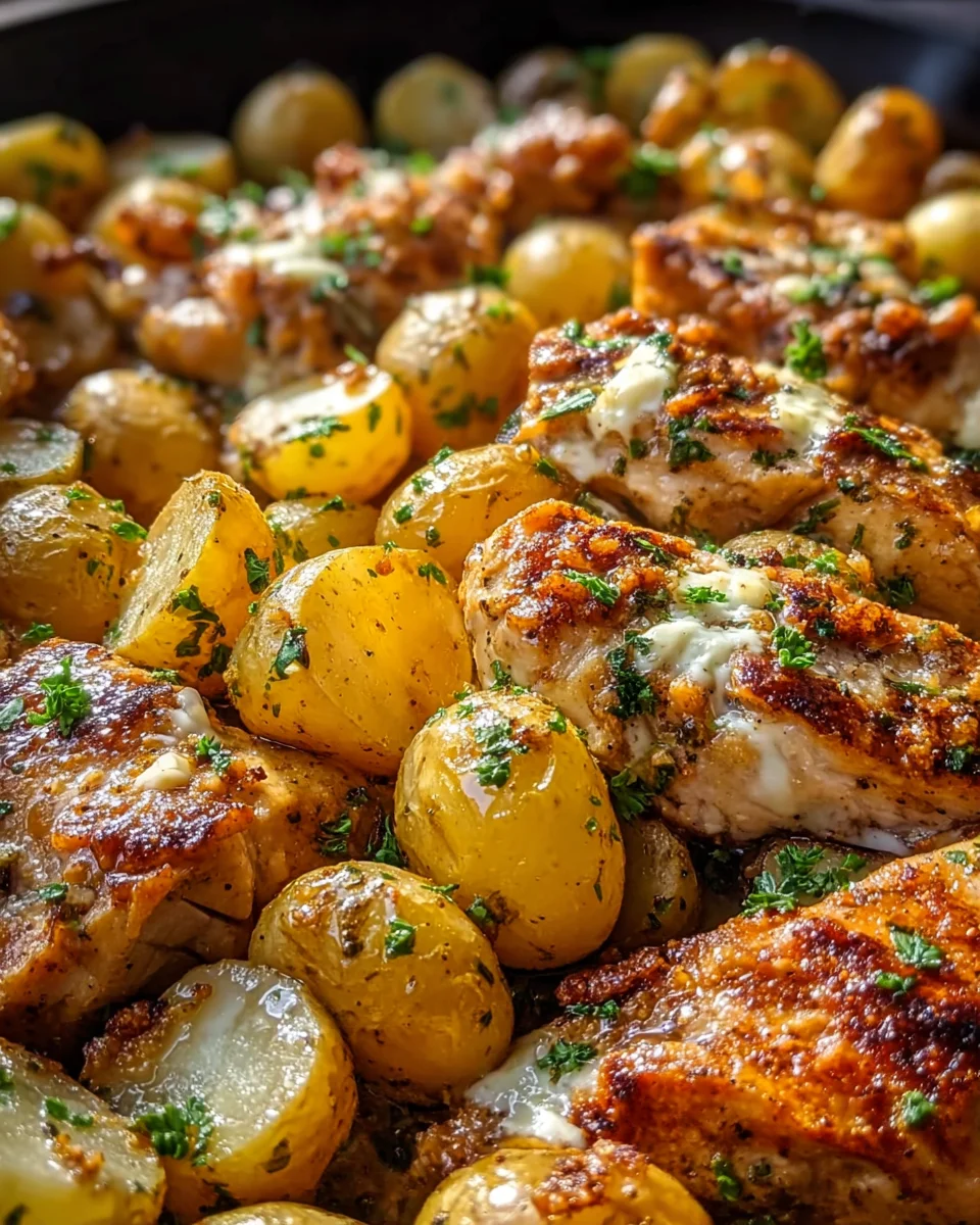 Garlic Parmesan Chicken and Potatoes (One-Pan Dinner) 15 Garlic