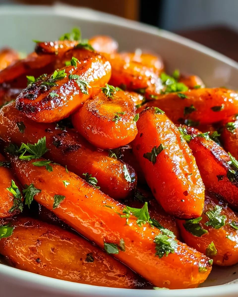 Glazed Roasted Carrots