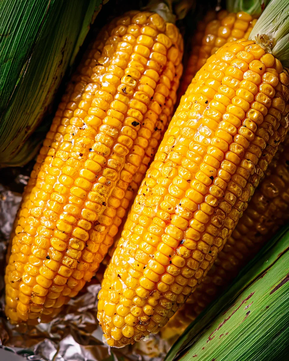 Grilled Corn on the Cob in Foil 16 Grilled