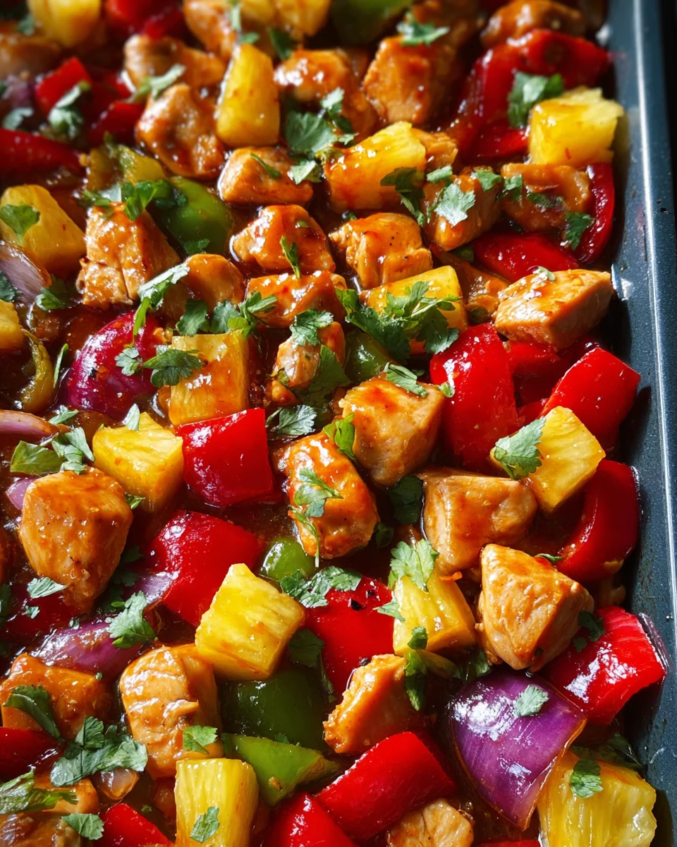Hawaiian Chicken Sheet Pan 25 Hawaiian
