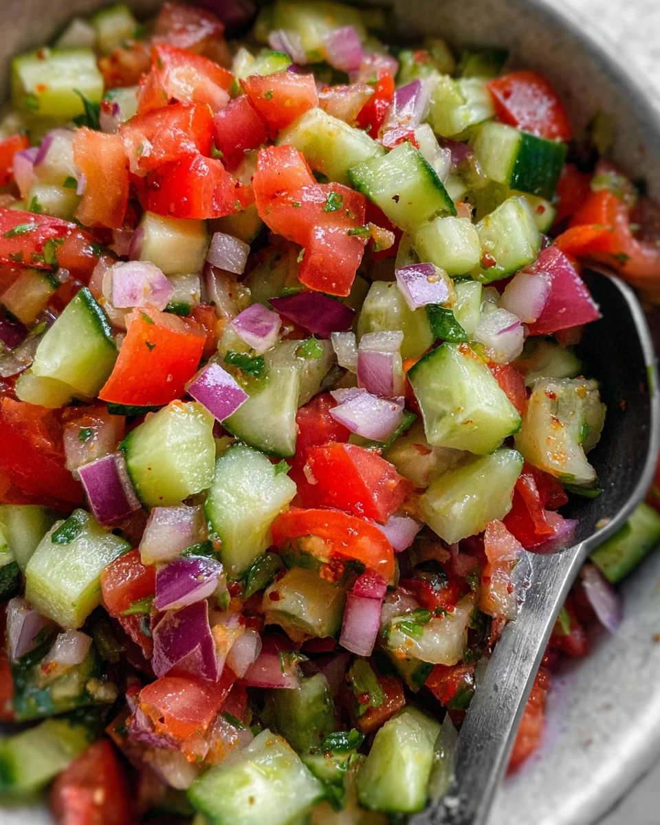 Indian Kachumber Salad