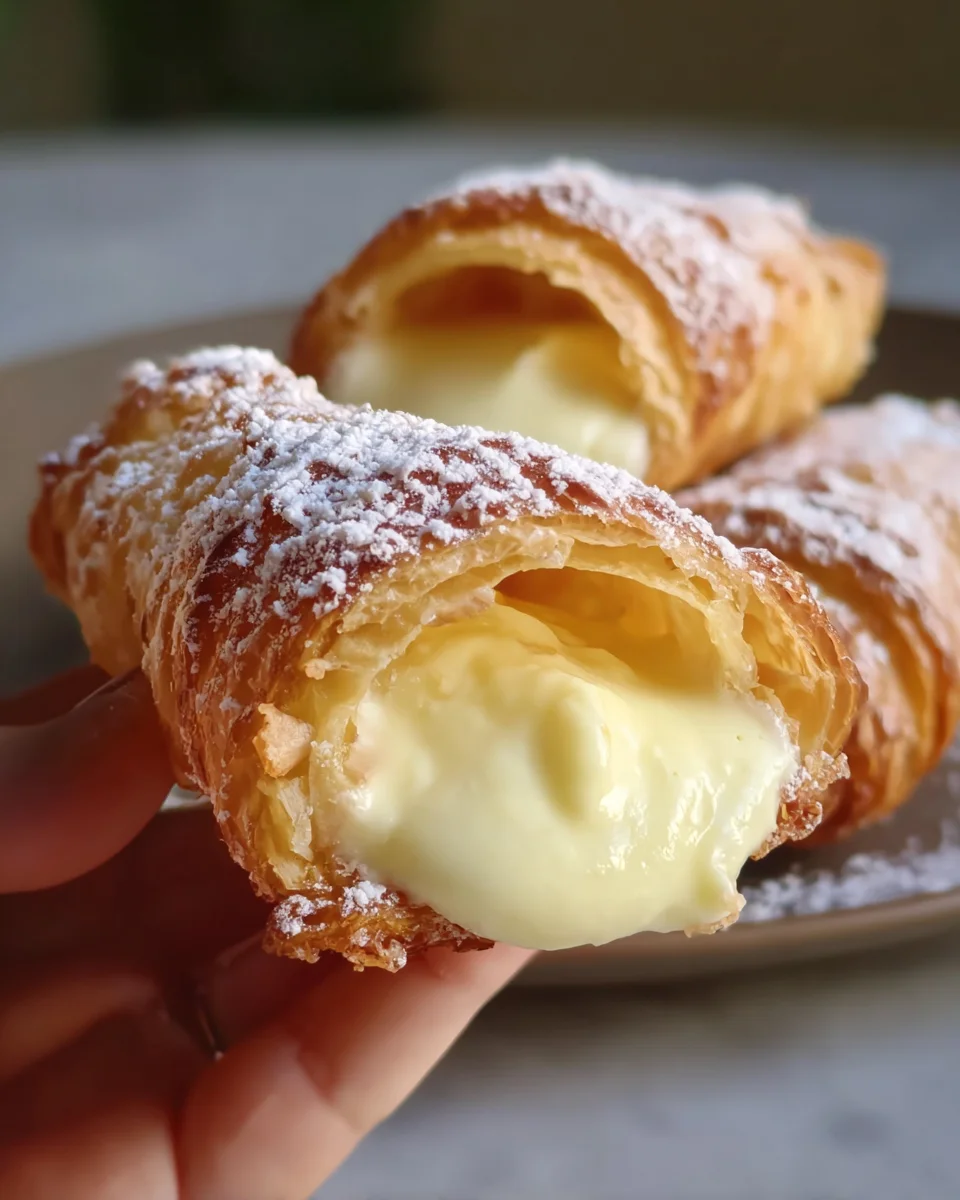 Italian Cream Stuffed Cannoncini 17 Italian