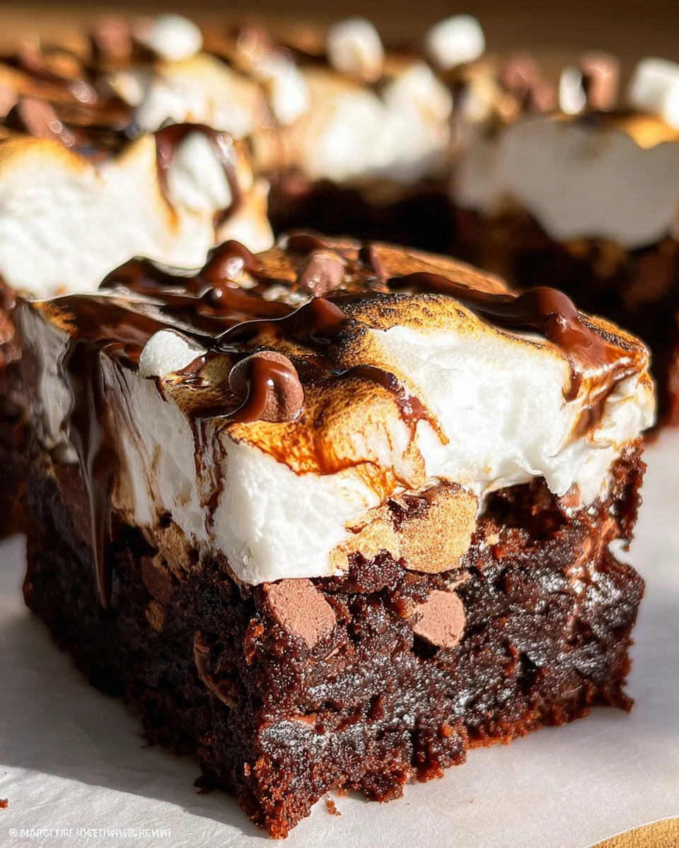 Marshmallow Brownies 23 Marshmallow