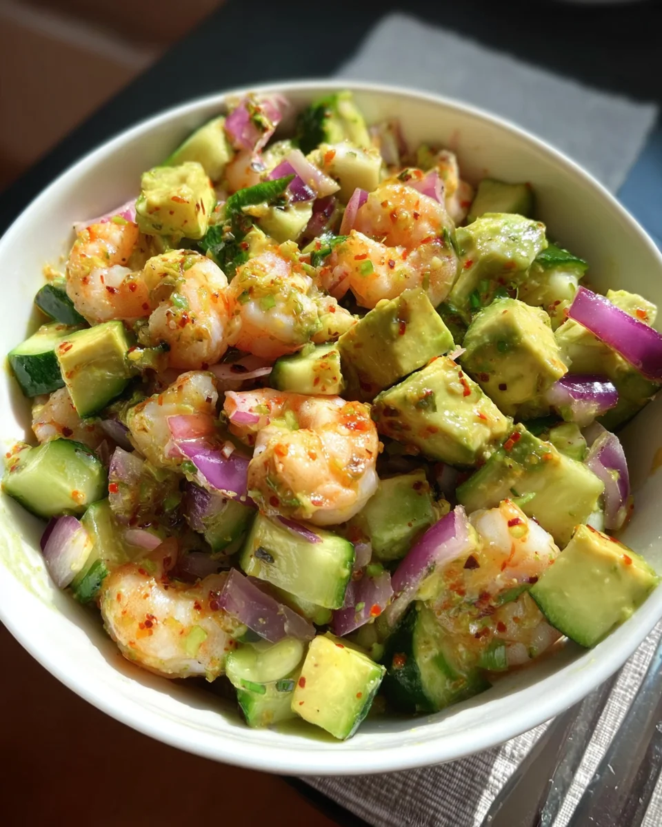 Mediterranean Keto Shrimp Salad 18 Mediterranean