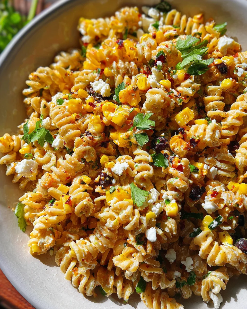 Mexican Street Corn Pasta Salad