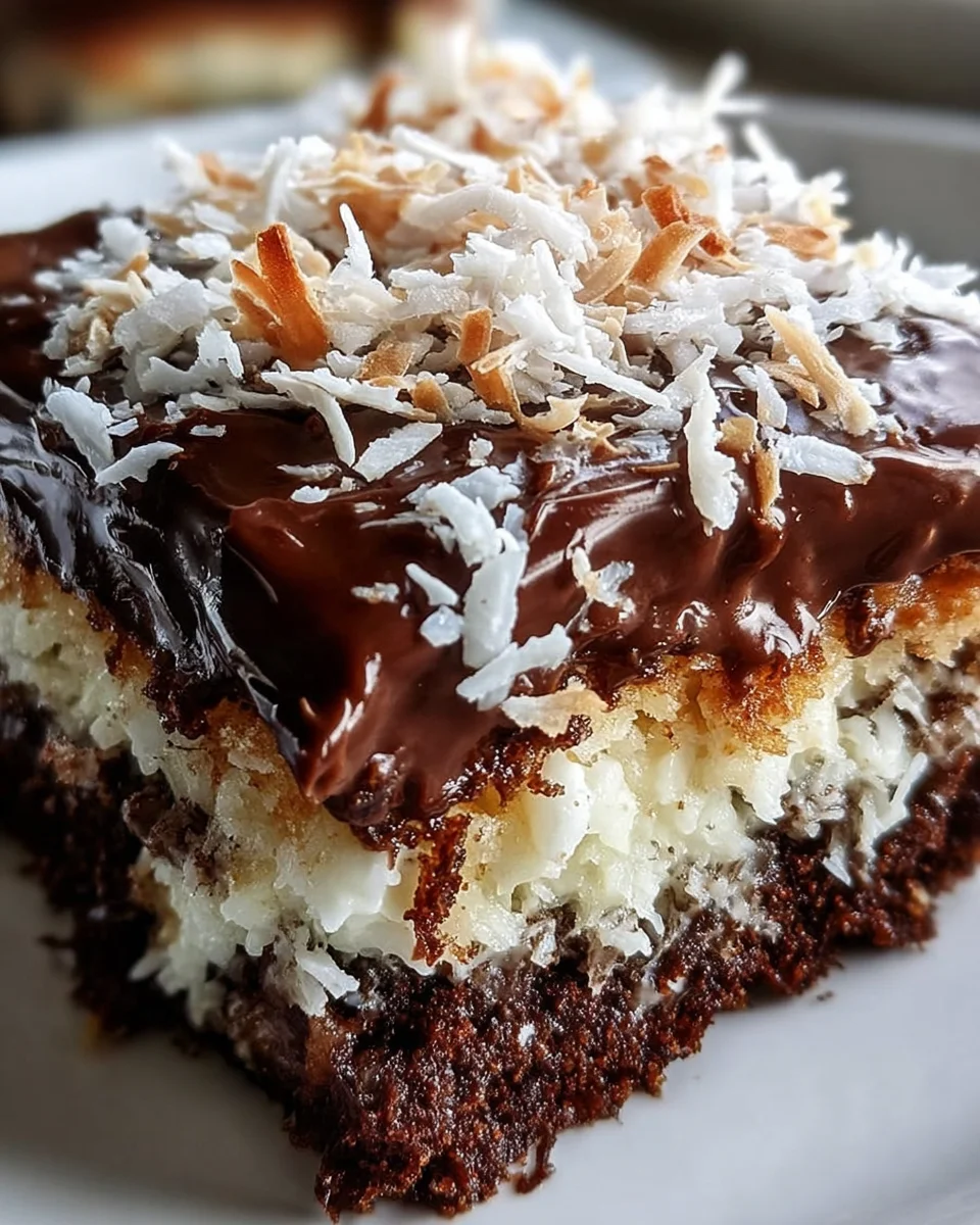 Mounds Poke Cake 17 Mounds