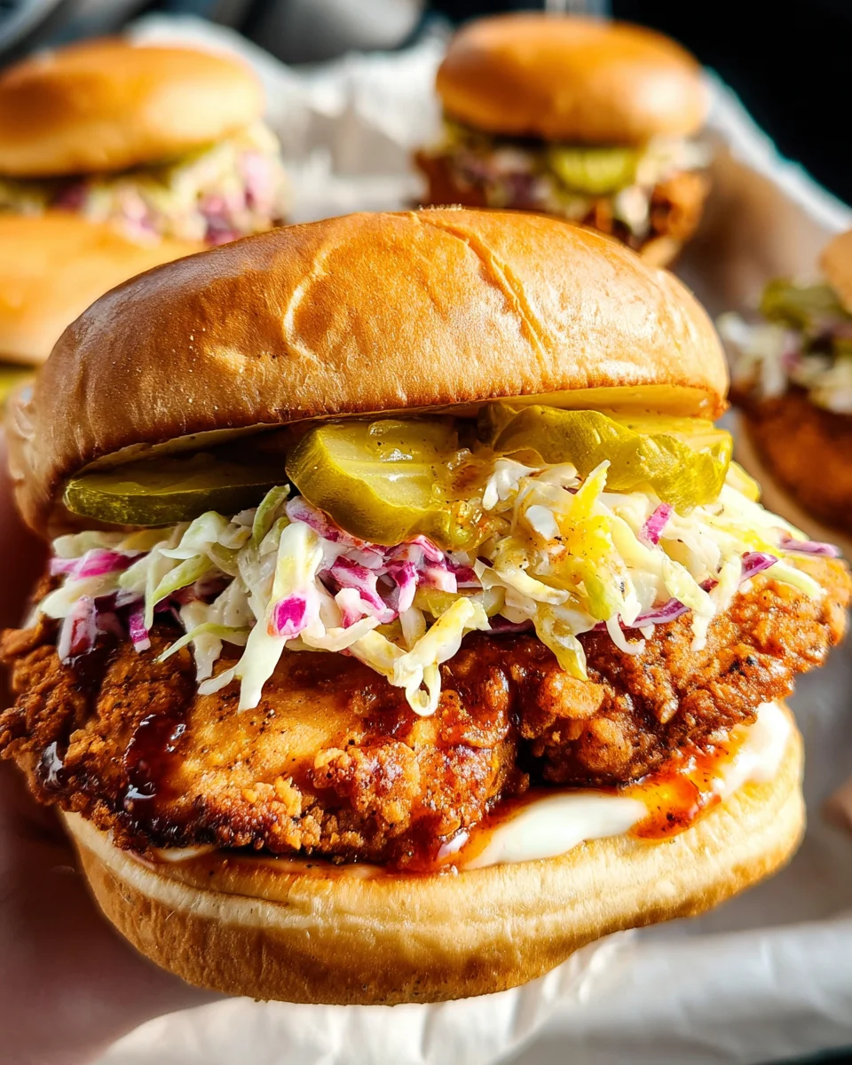 Nashville Hot Chicken Sandwiches