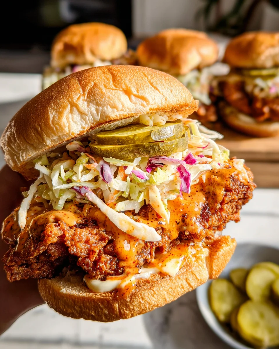 Nashville Hot Chicken Sandwiches 21 Nashville