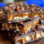 No Bake Crispy Snickers Bars 25 No Bake Crispy Snickers Bars