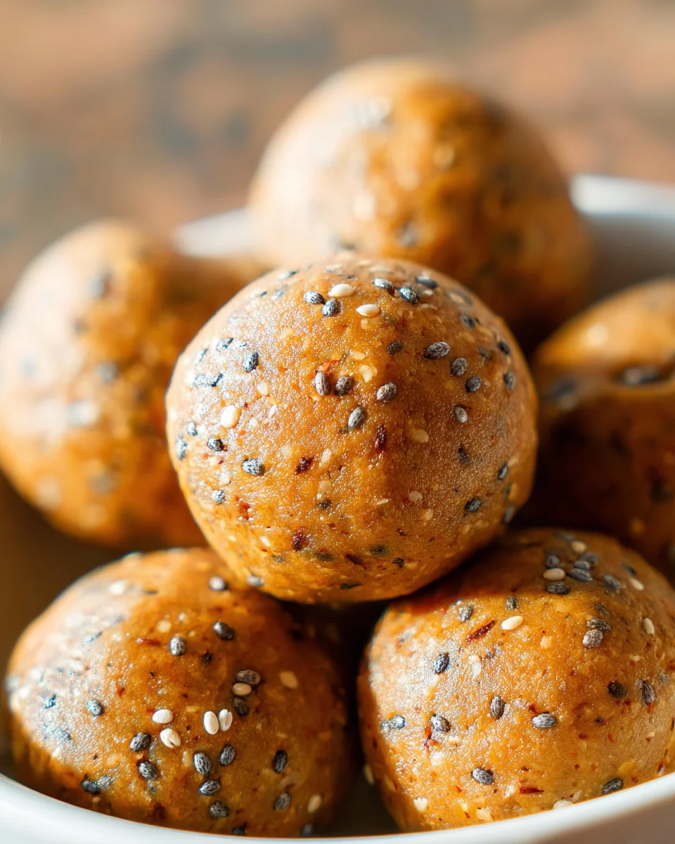 No Bake Healthy Pumpkin Pie Energy Balls 16 No
