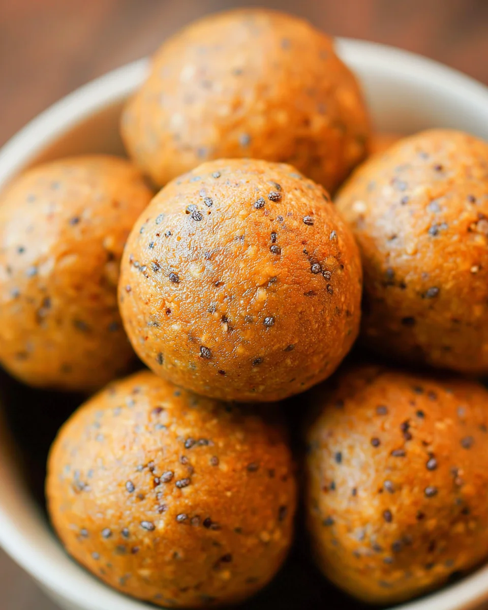 No Bake Healthy Pumpkin Pie Energy Balls 17 No