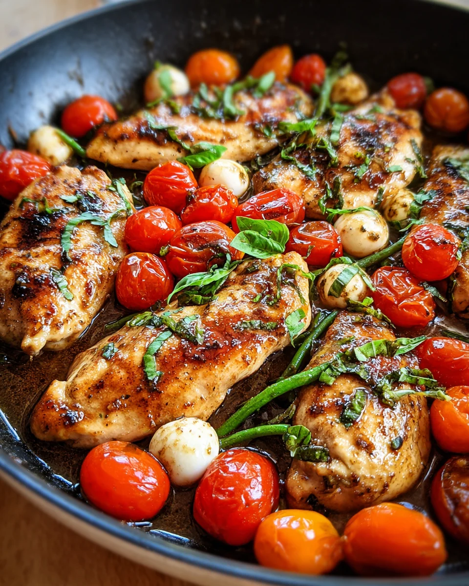 One Pan Balsamic Chicken