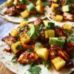 One Pan Chicken & Pineapple Tacos 20 One Pan Chicken & Pineapple Tacos