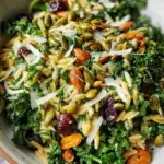 Orzo Kale Salad with Lemon Vinaigrette 25 Orzo Kale Salad with Lemon Vinaigrette