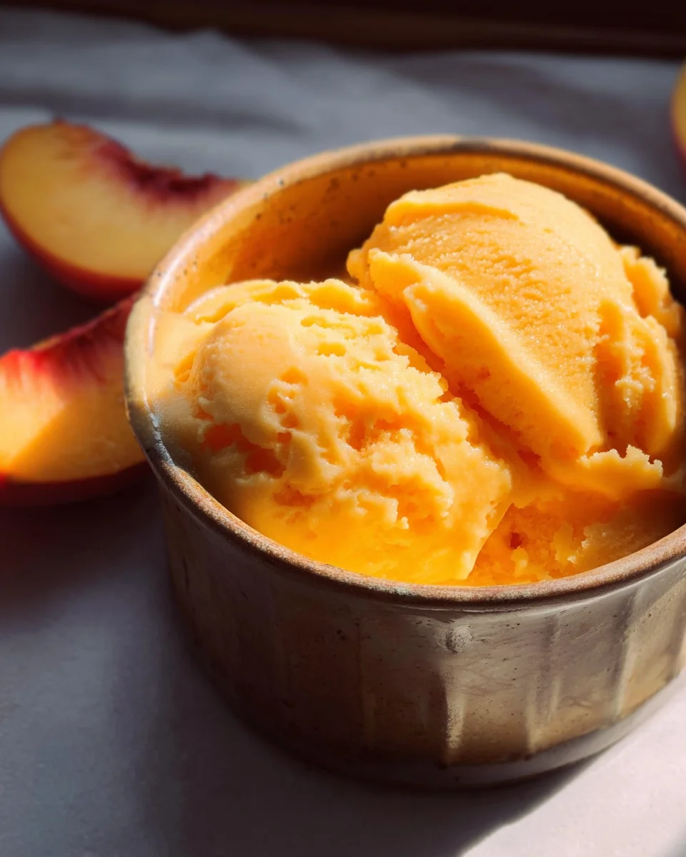 Peach Sorbet 14 Peach