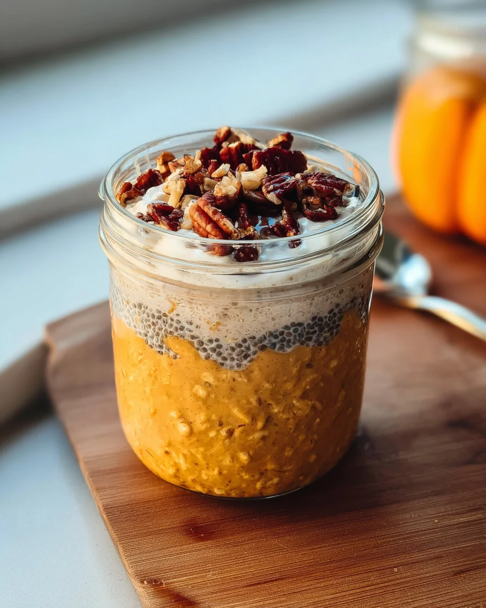 Pumpkin Overnight Oats Recipe 14 Pumpkin